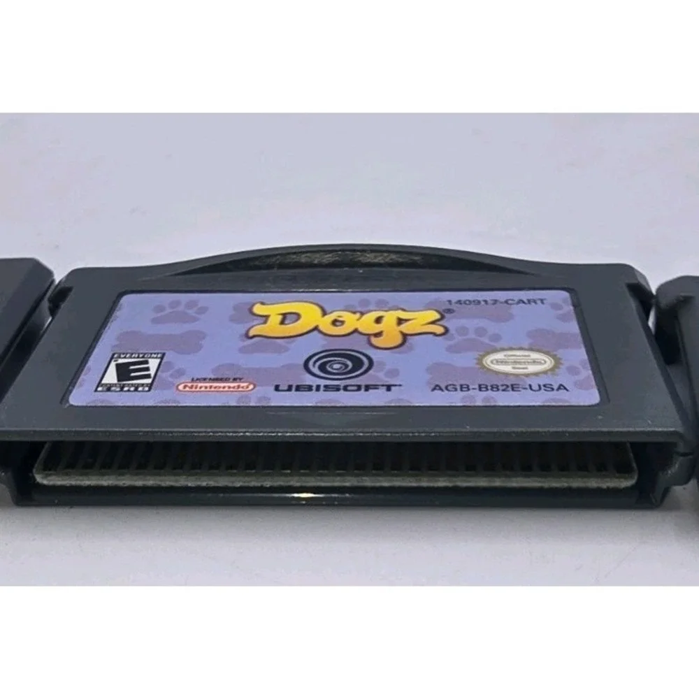 Gameboy Advance Dora Super Spies, Dogz, Paws & Claws Resort‎ games.